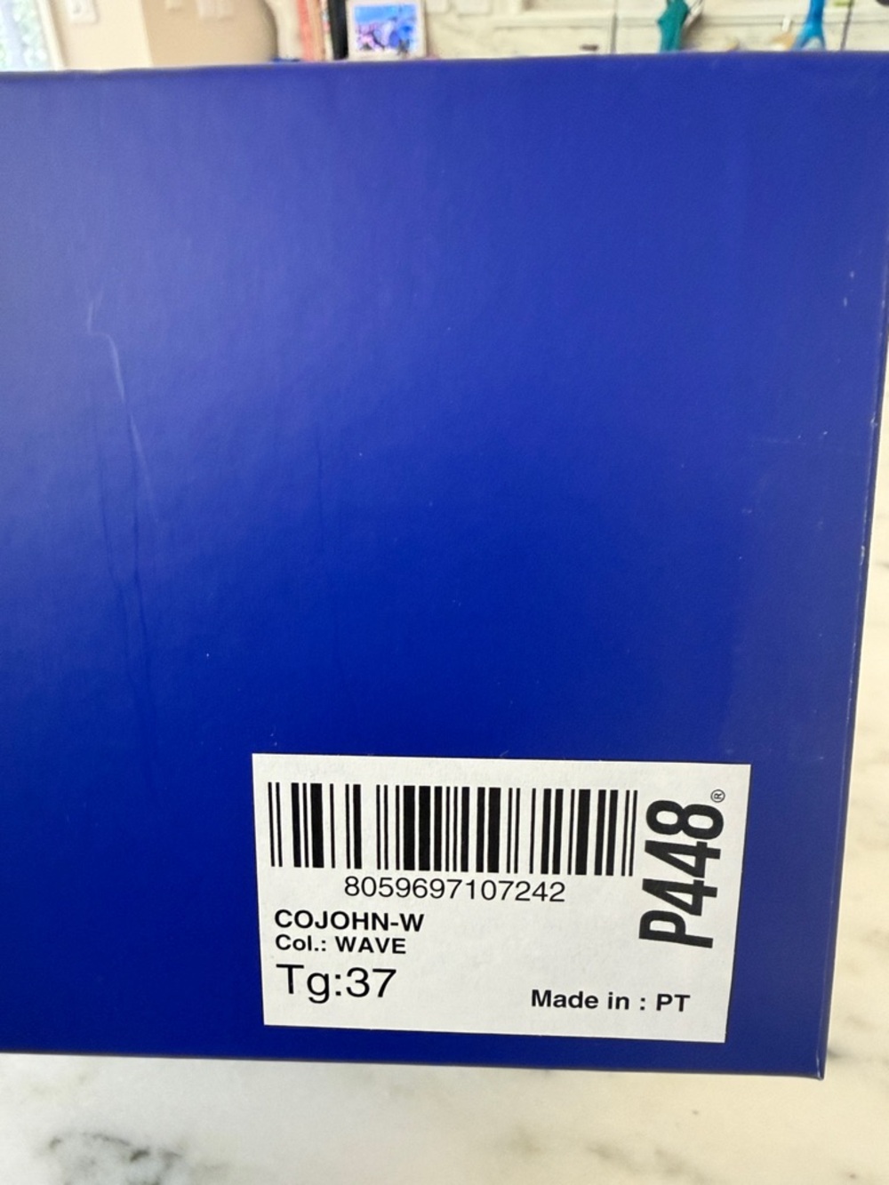P448 Women’s John Sneaker, Size 37, New in Box, Color: WAVE - Picture 10 of 12